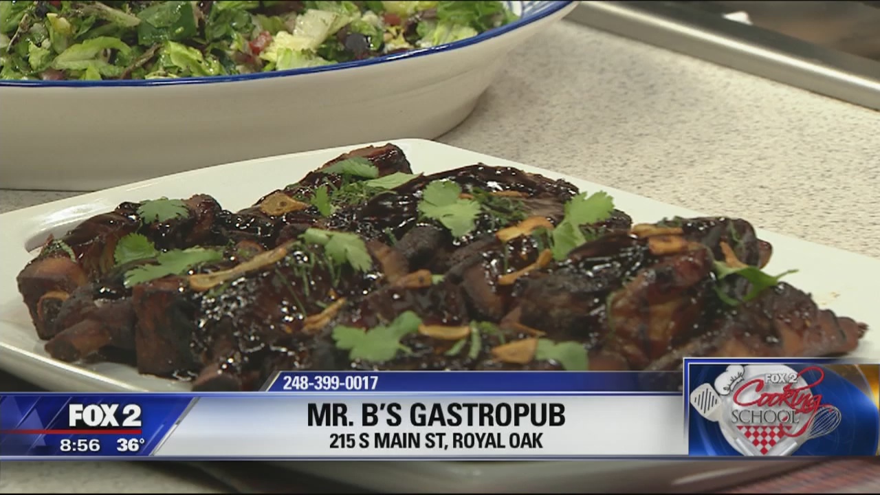 Easter grilled lamb chops with Mr. B's