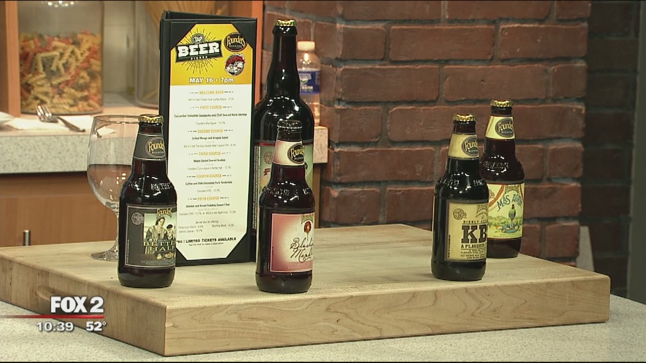 Collaboration beer dinner at TAP-MGM May 16