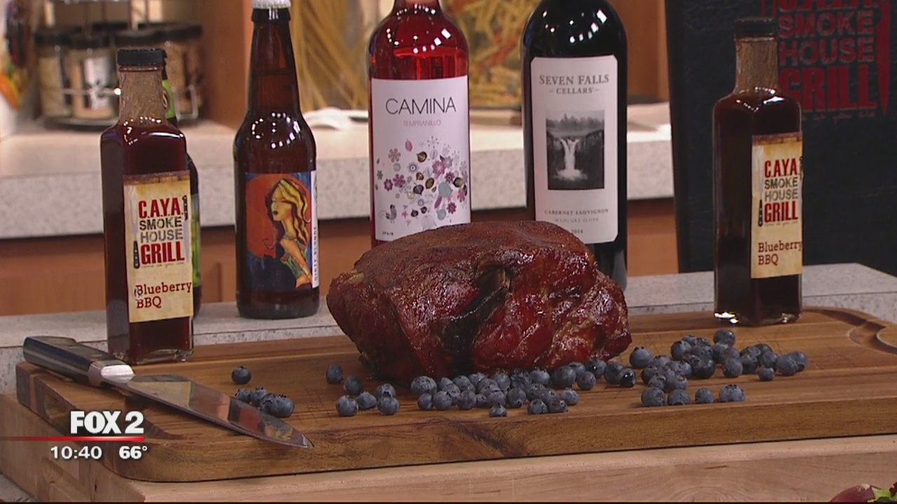 C.A.Y.A. Smokehouse serving up blueberry-inspired recipes