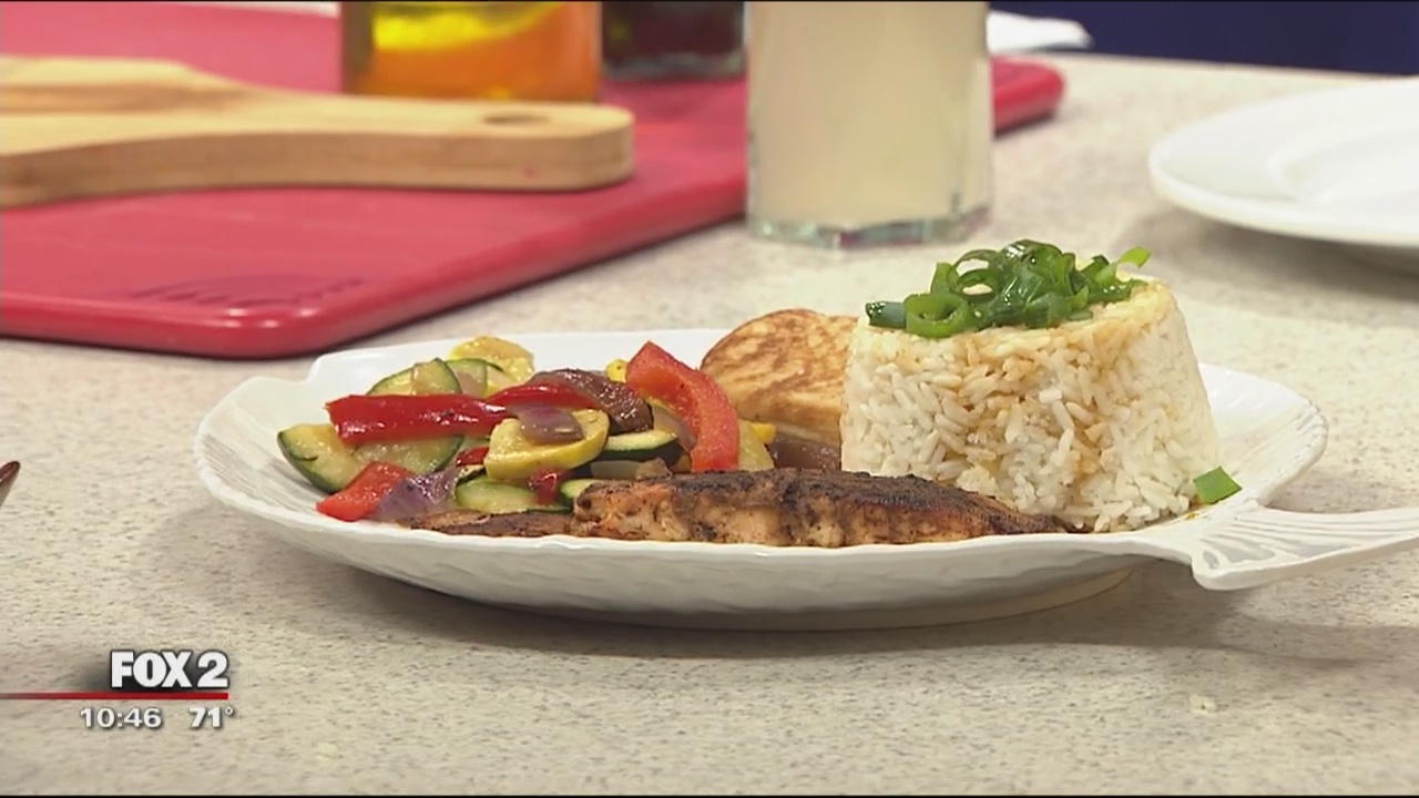 Cooking salmon with Detroit's Original Seafood Co. for Smoke on the River