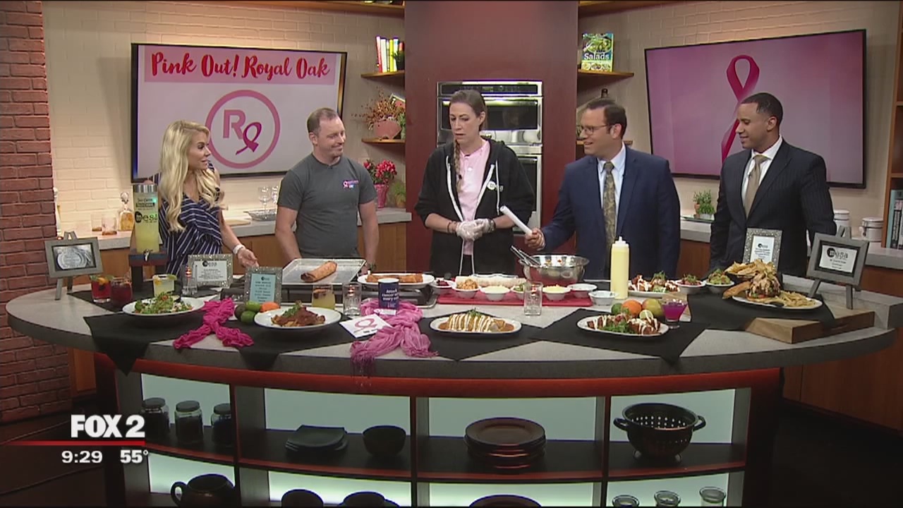 Royal Oak "Pinks Out" in October for breast cancer awareness