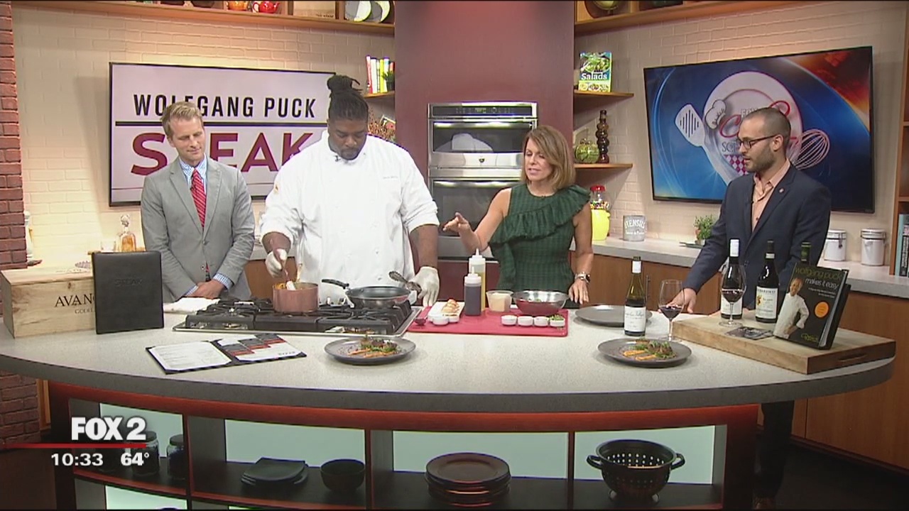 Food and Wine Pairing Dinner at Wolfgang Puck Oct. 1