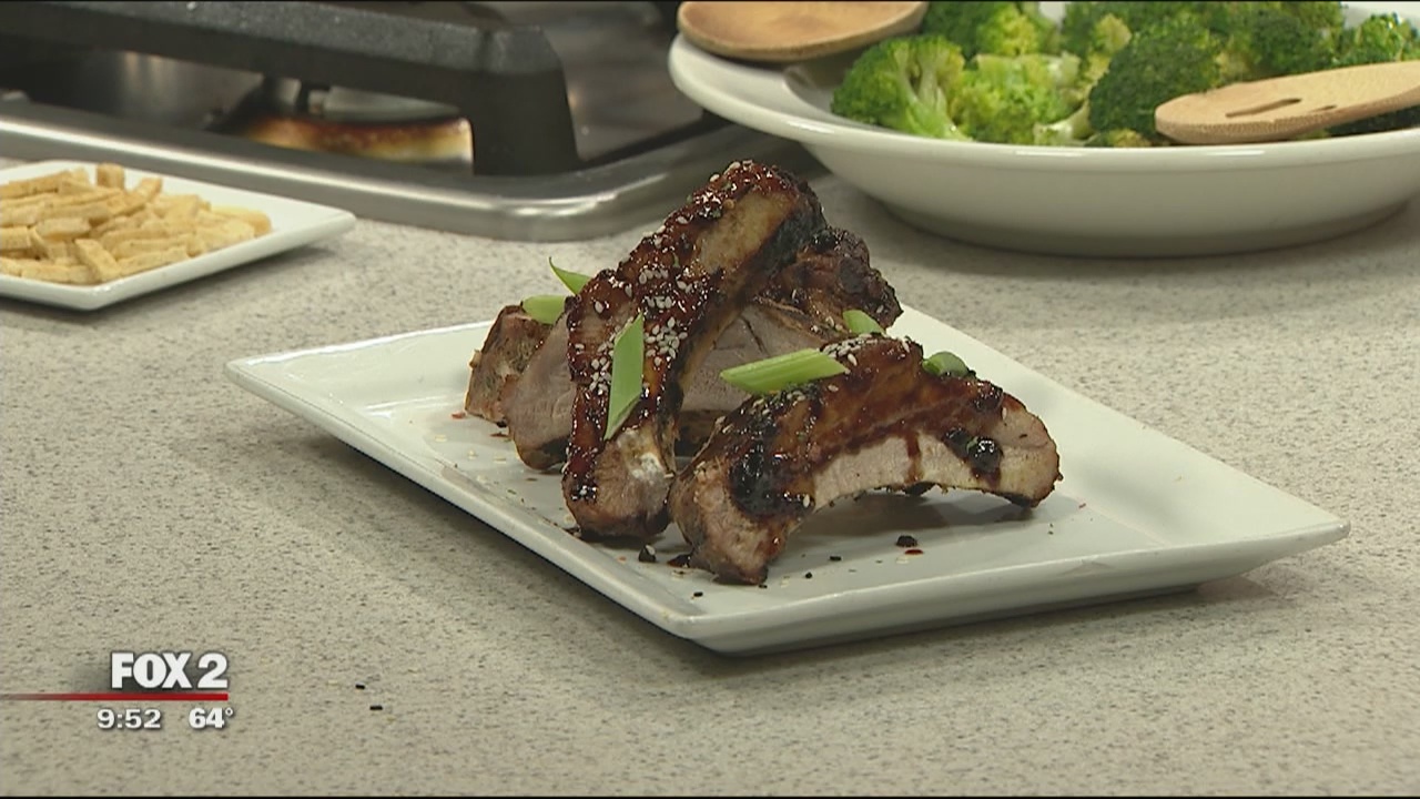 Grilled hoisin glazed ribs with Chef Will Coleman