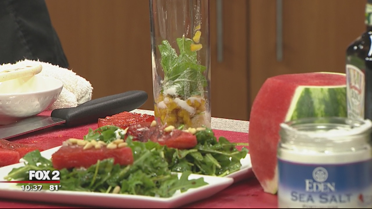 Grilling fruit with Busch's Market