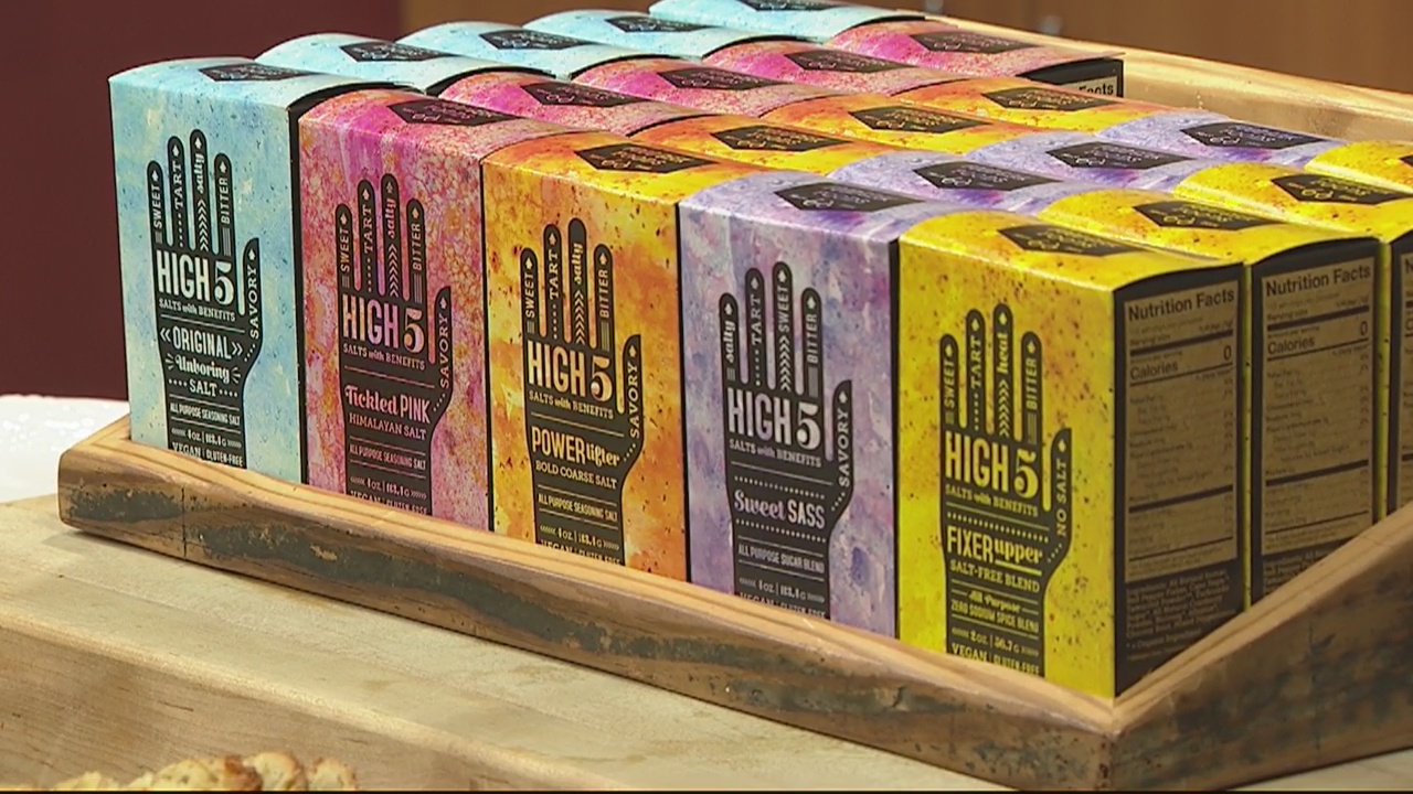 Cooking eggs with High 5 salts