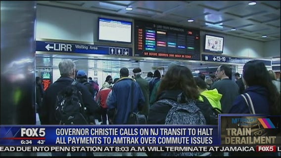 Christie: Stop Payments to Amtrak