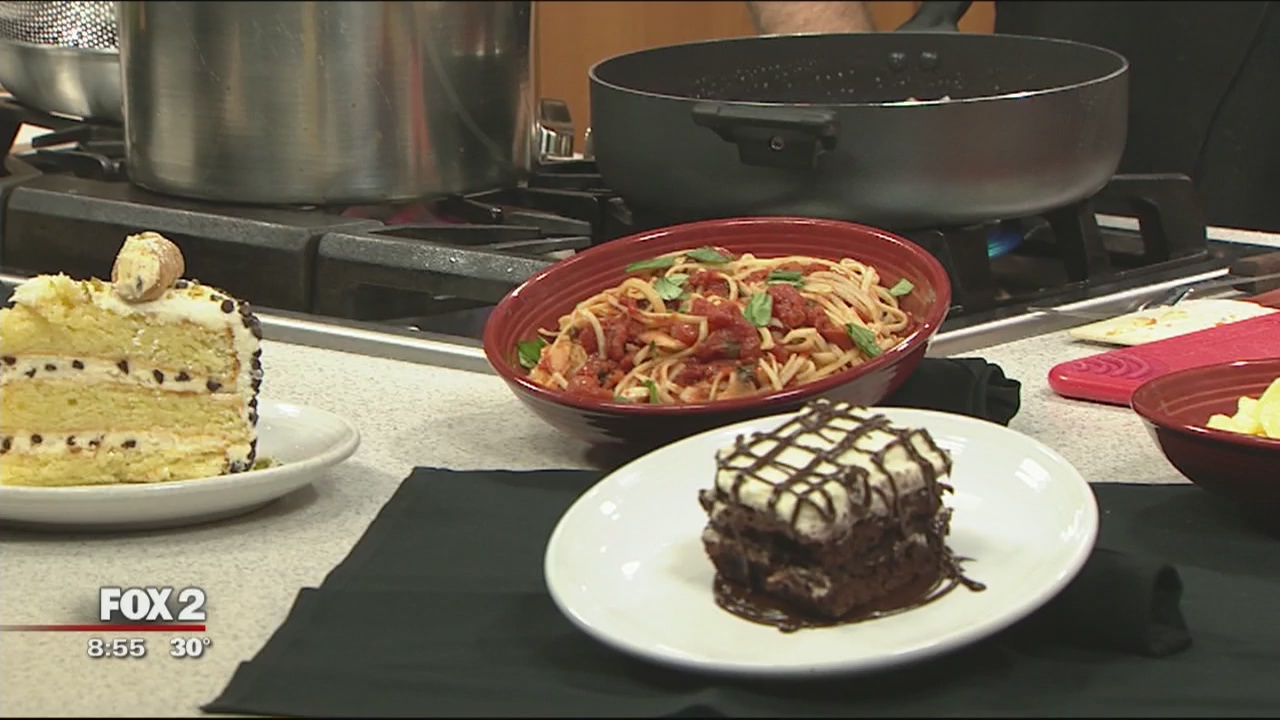 Carrabba's Italian Grill cooks Pomodoro Sauce