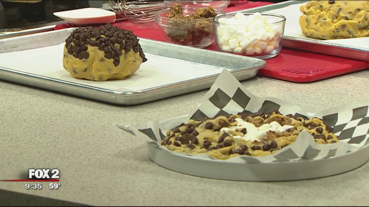 Making the Big Mamma Cookie! with Detroit Cookie Co.