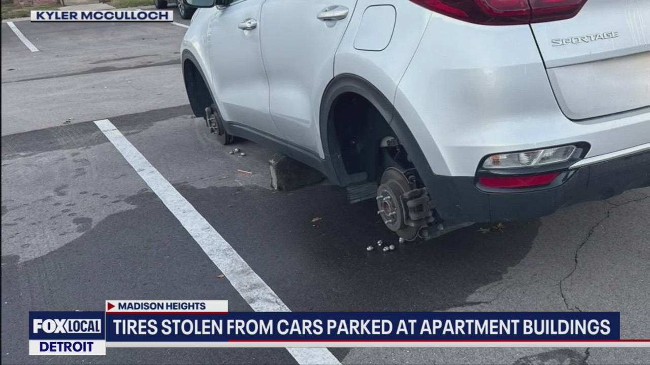 Tires targeted by thief in string of Madison Heights thefts