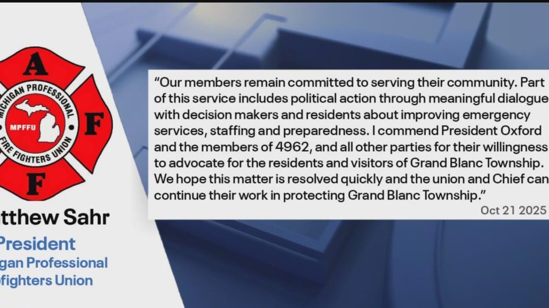 Grand Blanc fire chief on administrative leave