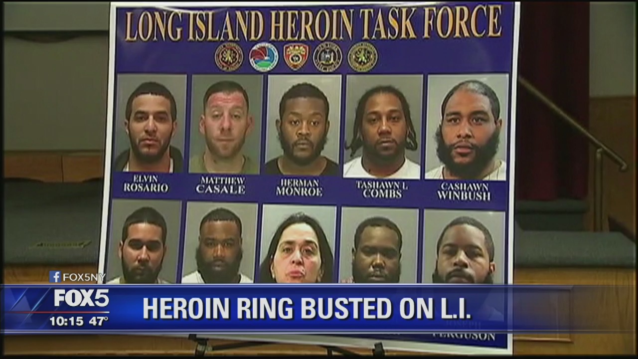 Massive Heroin Bust on Long Island