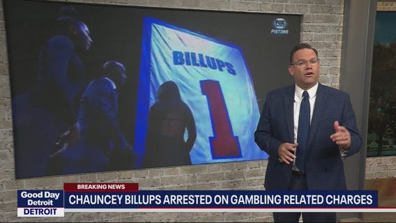 Pistons legend Chauncey Billups arrested in FBI gambling probe
