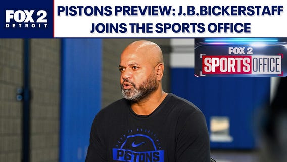 Pistons Preview: Coach J.B. Bickerstaff visits ahead of NBA opener