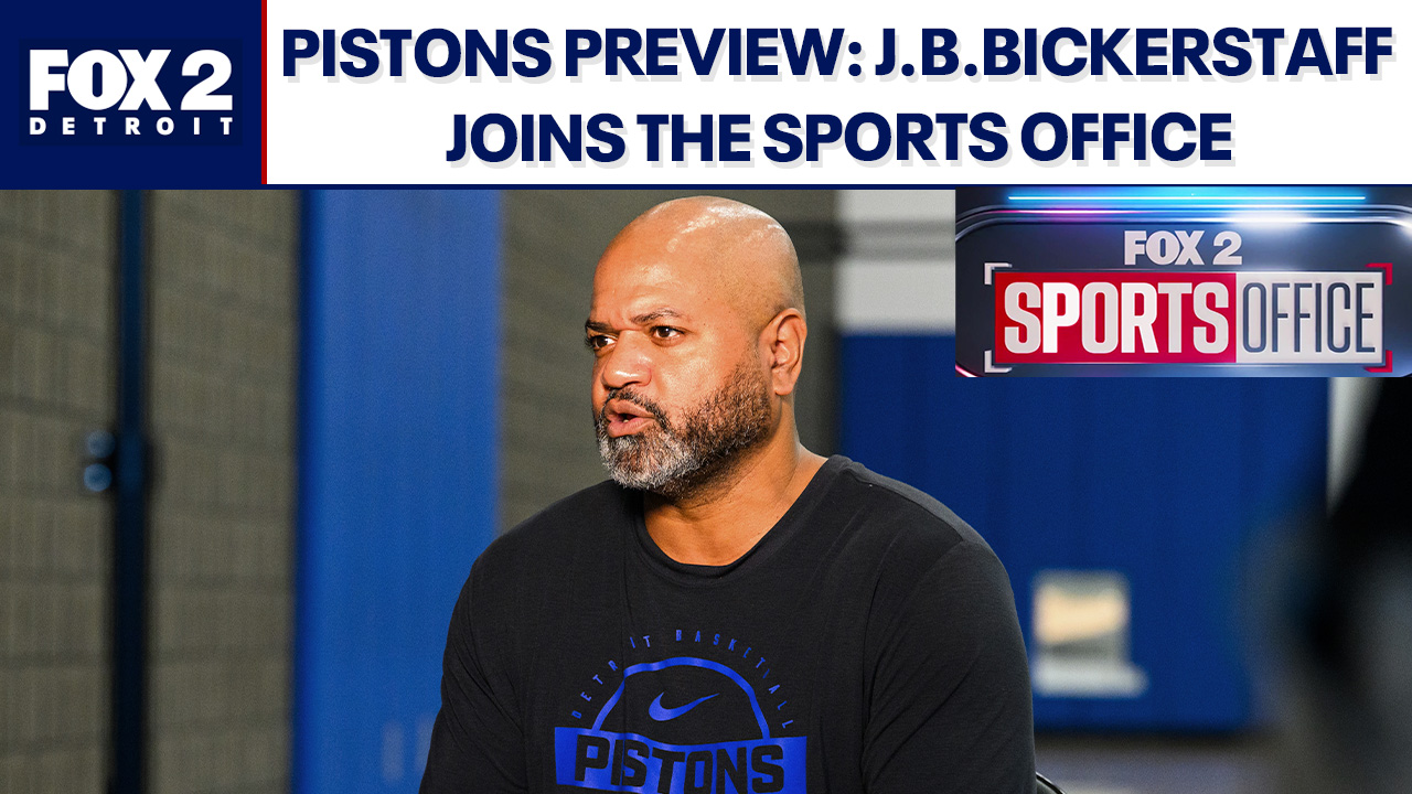 Pistons Preview: Coach J.B. Bickerstaff visits ahead of NBA opener