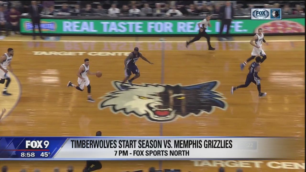 Timberwolves first game