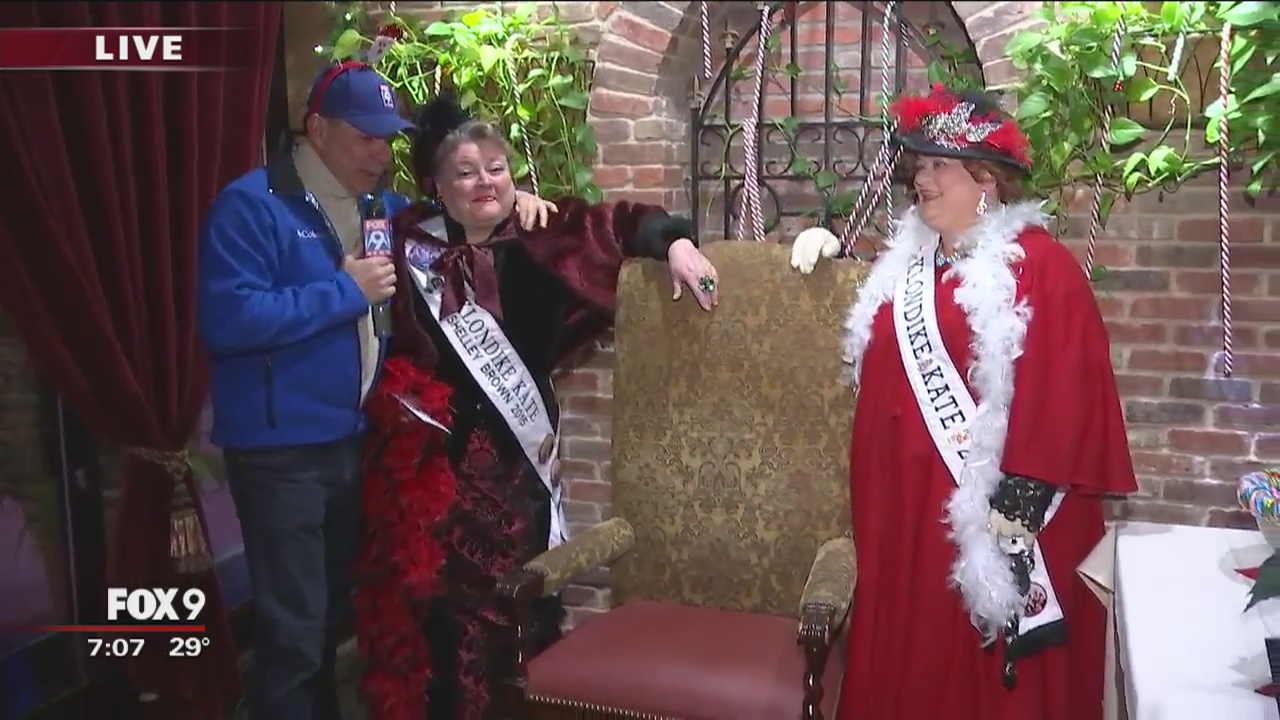 Todd walker checks out the Grand Avenue Holiday celebration