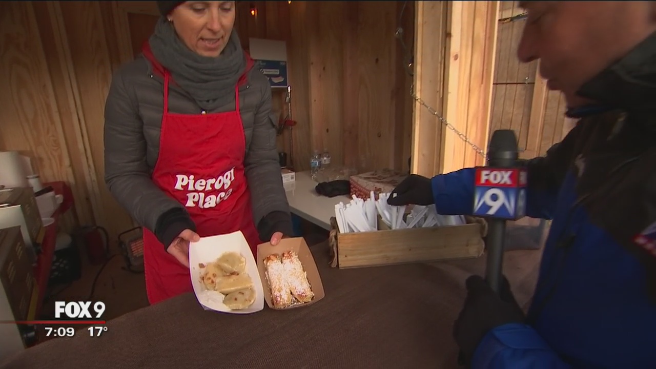 Todd Walker checks out the European Christmas Market