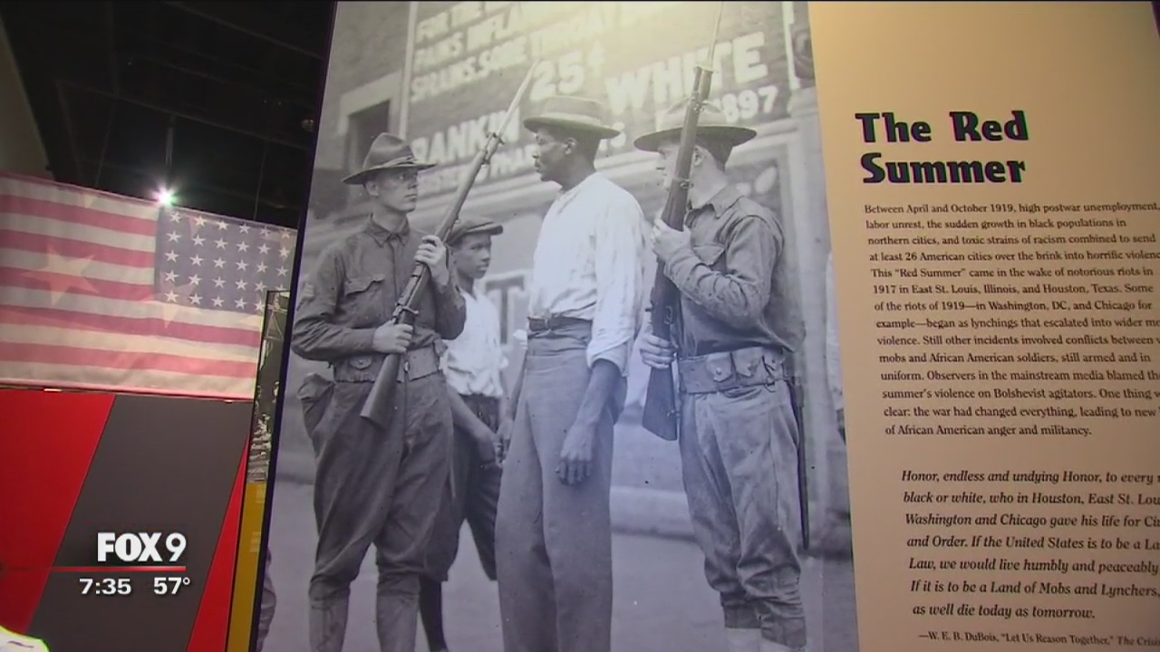 World War I exhibit highlights turbulent time in America