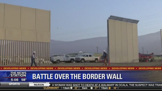 Battle over proposed boarder wall continues