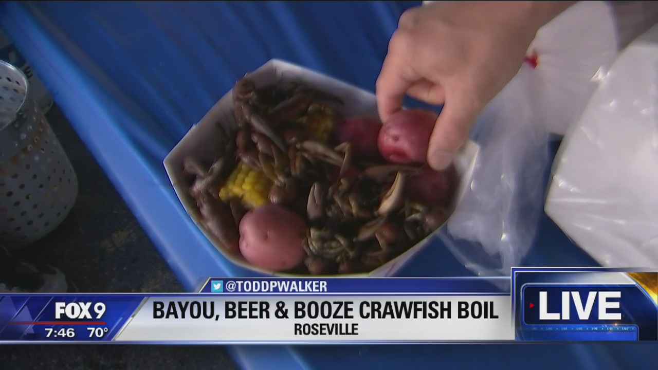 Bayou, Beer & Booze Crawfish Festival in Roseville, Minnesota