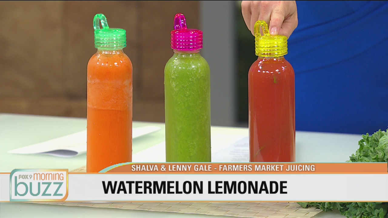 Farmers market juices