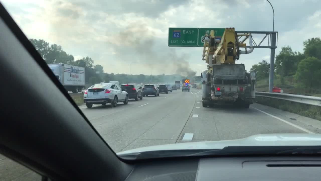169 Truck fire