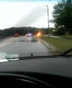 Lightning strike starts fire in Isanti, Minnesota