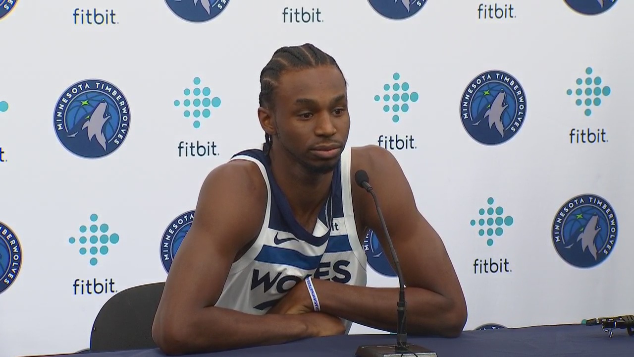 Timberwolves Media Day: Andrew Wiggins