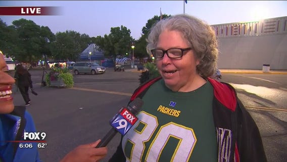 Fairgoer lines up at 11 p.m. to be 1st one through the gates