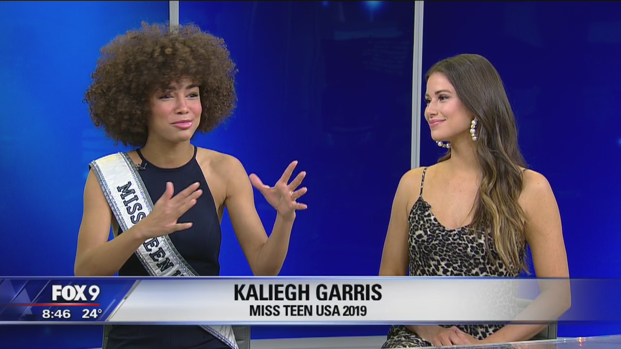 Miss Teen USA winners stop by FOX 9
