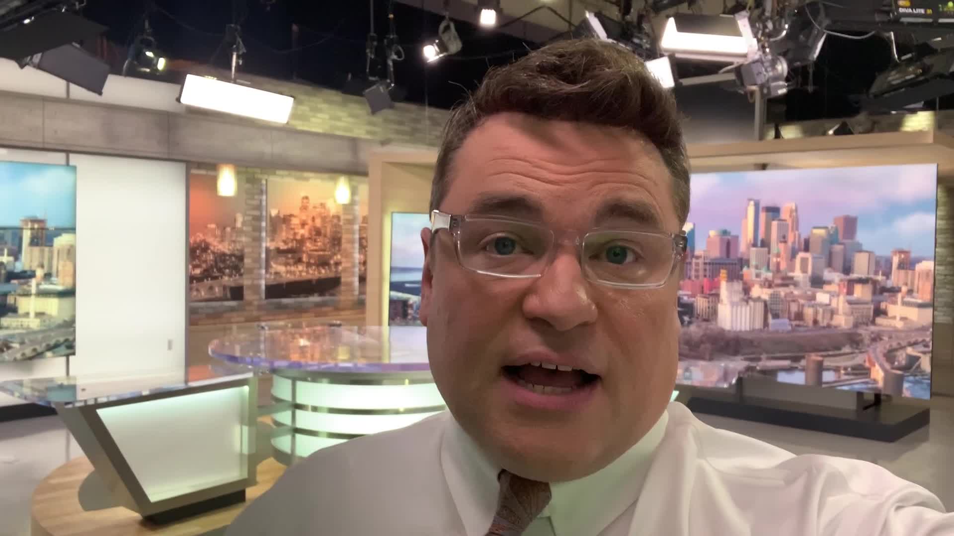 Monday's forecast: Mostly cloudy and temps in the 20s