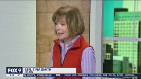 Sen. Tina Smith stops by FOX 9 ahead of Trump Impeachment Trial