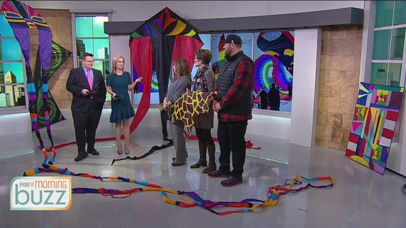 Flying into view: The Kites on Ice Festival