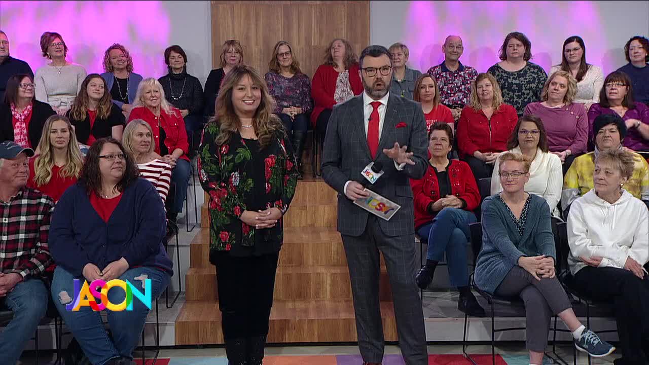 Psychic Maria Shaw gives readings to the audience