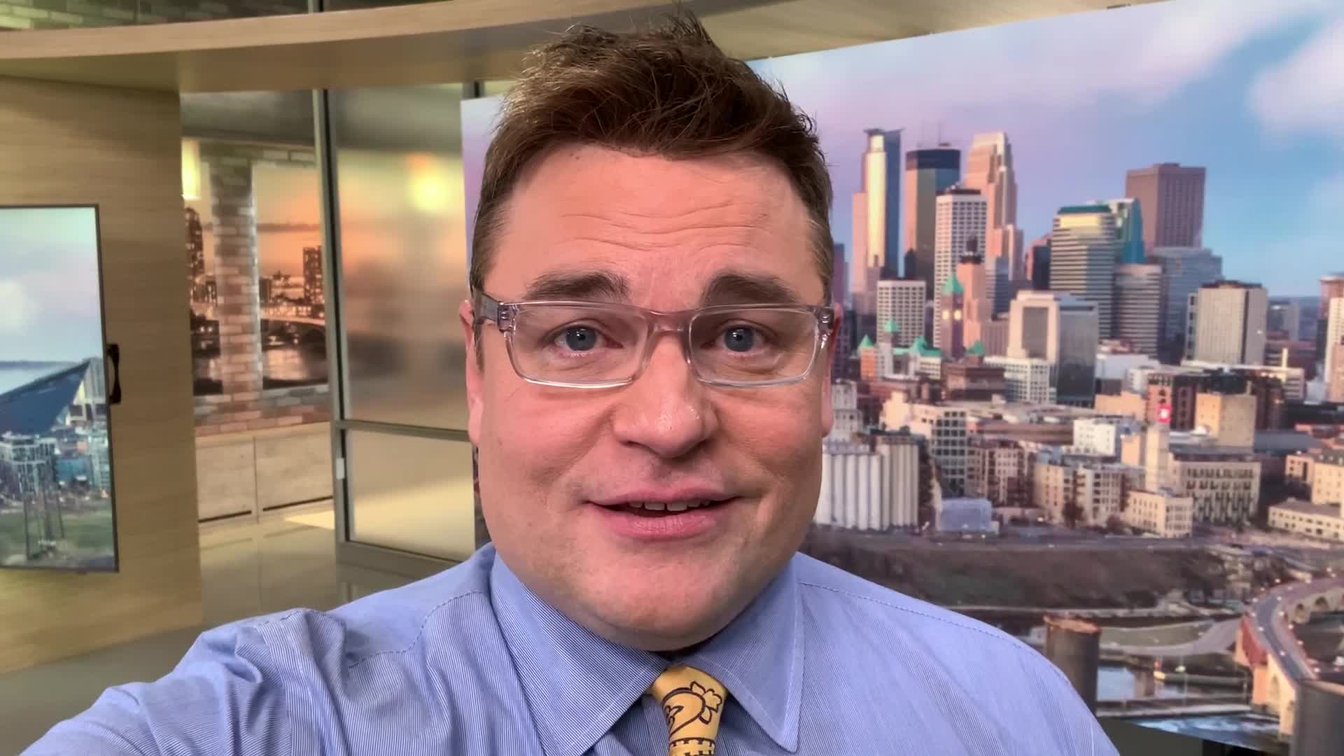 Monday's forecast: Seasonable and partly cloudy