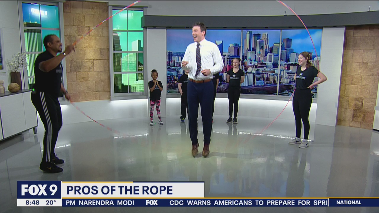 Pros of the Rope jumped into our studios ahead of their leap day event (and Cody Matz even got in on the action)