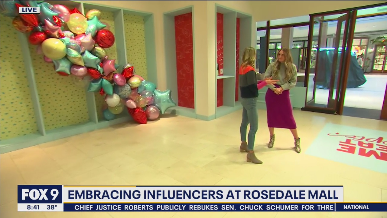 Rosedale Center is embracing influencer shoppers with experiential space