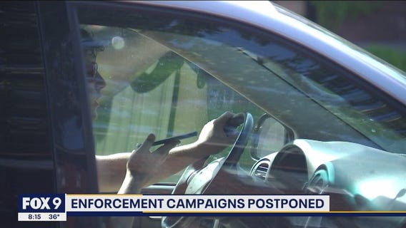 Distracted driving enforcement campaigns postponed, but drivers are not off the hook