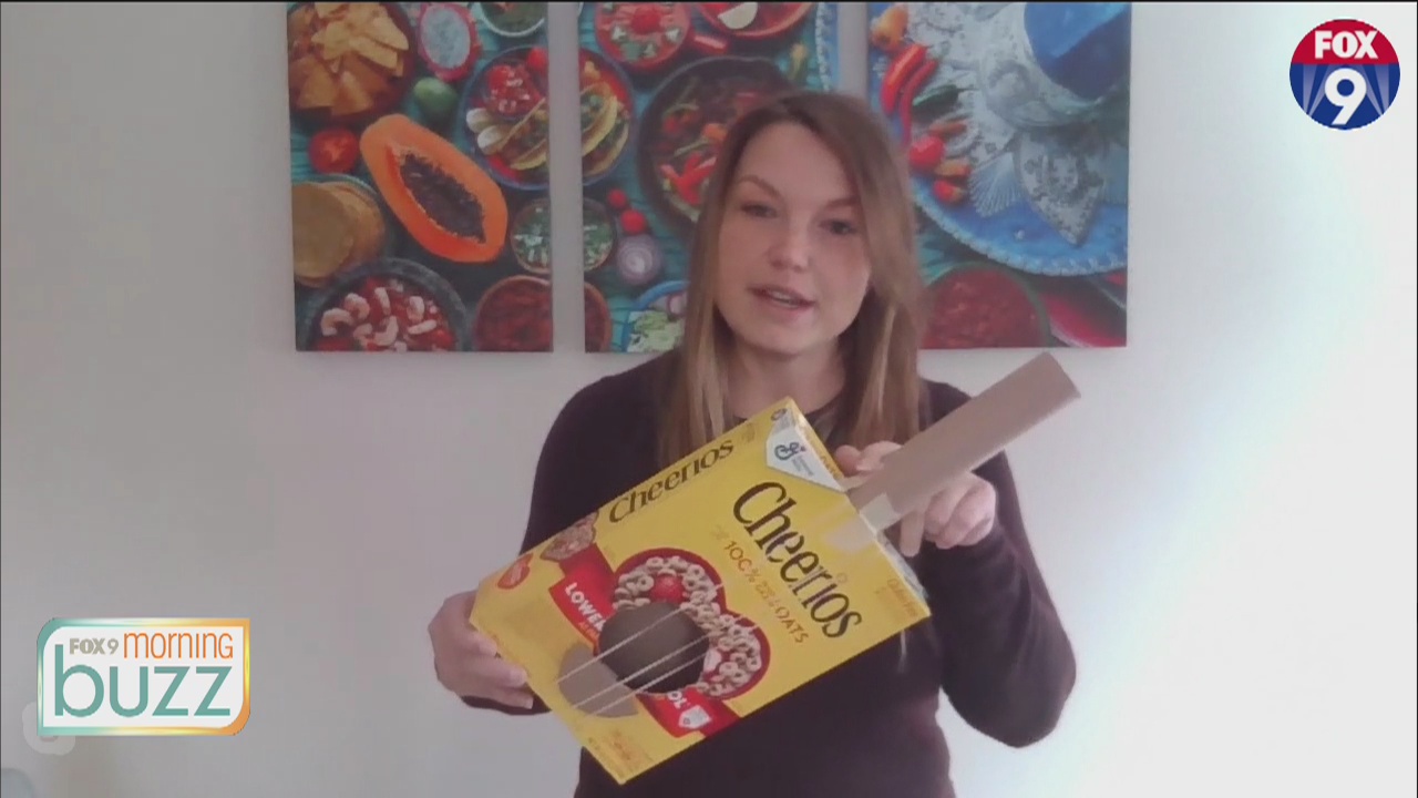 Getting crafty: Make your own musical instruments with your kids at home