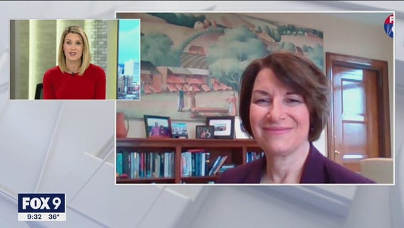 Sen. Amy Klobuchar talks with FOX 9 Morning News