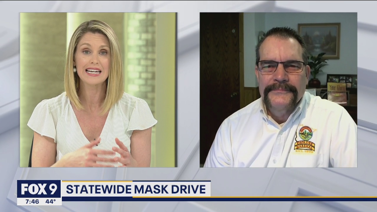 Minnesota State Fire Marshal Jim Smith talks about statewide mask drive