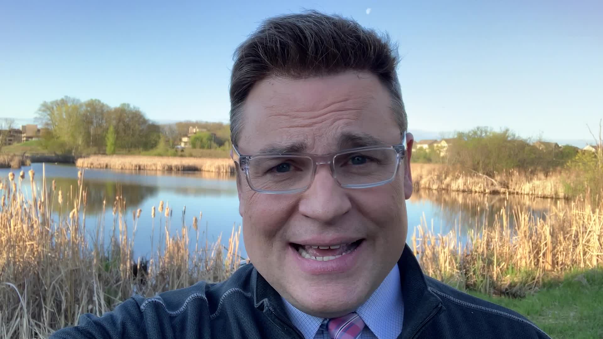 Monday's forecast: Sunny with temps below average