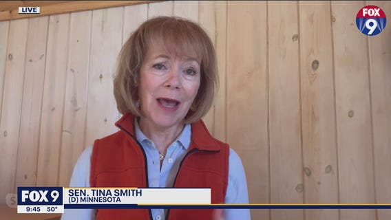 Minnesota Senator Tina Smith talks with FOX 9