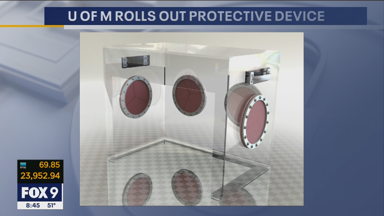 U of M team invents new way to protect healthcare workers treating COVID-19 patients