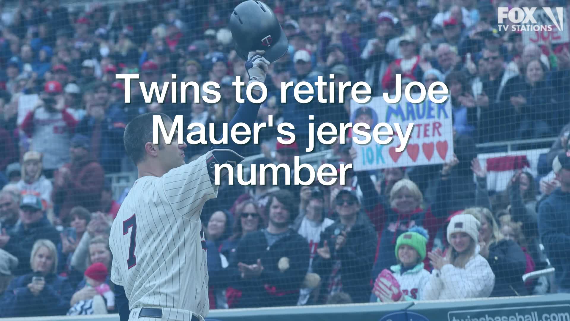 Twins to retire Joe Mauer's No. 7 at June 15 game