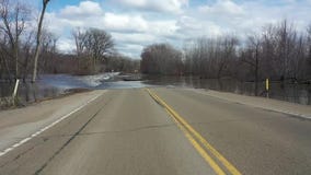 MnDOT warns of flooded roads in Le Sueur, Minnesota