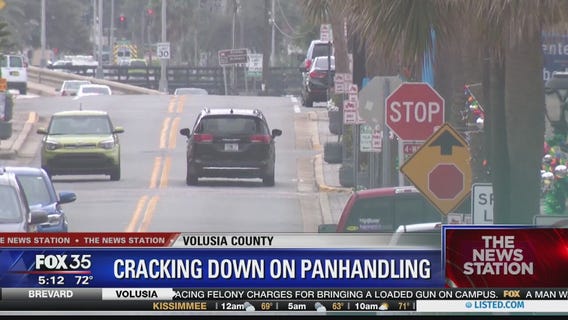 Crackdown on panhandling in Daytona Beach