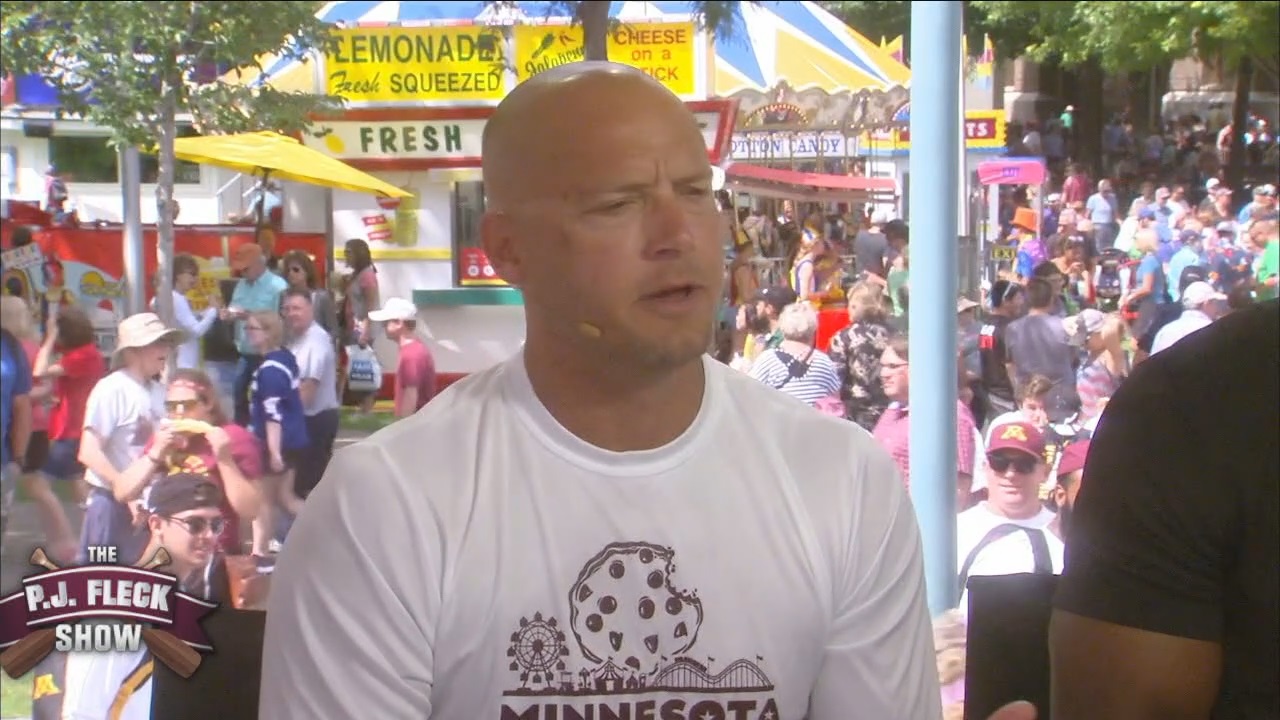 PJ Fleck Show at the Minnesota State Fair