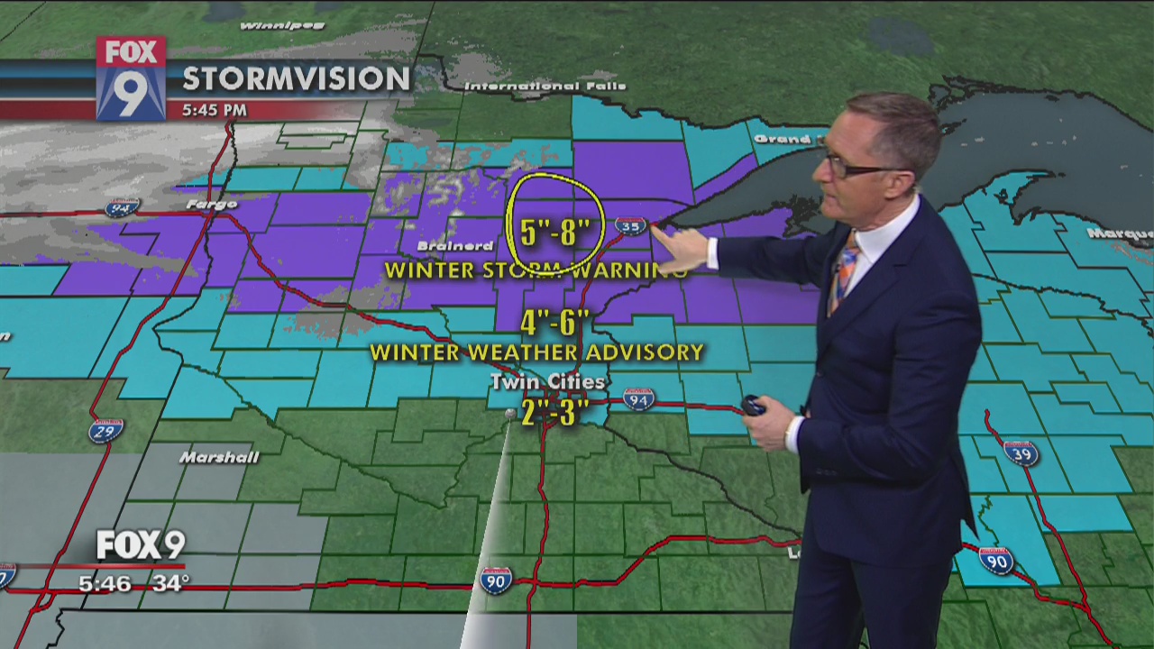 Snow expected overnight in metro before subzero temps