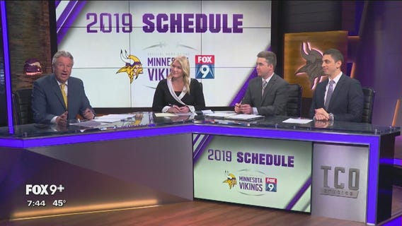 FOX 9 Sports crew breaks down the Vikings' 2019 schedule (Part 1)